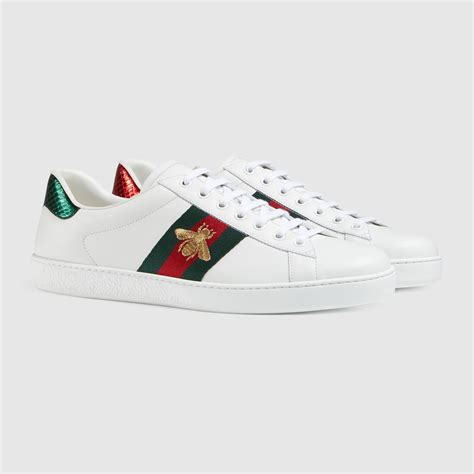 gucci ace embroidered sneaker on feet|Gucci ace platform sneakers.